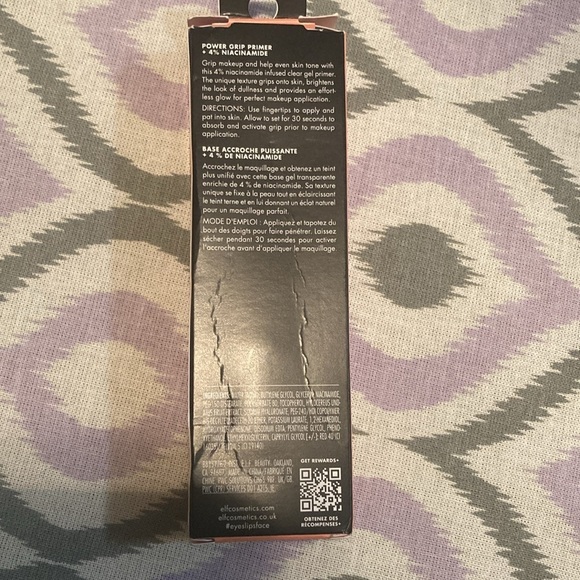 e.l.f. Power grip primer 4% niacinamide clear gel primer .8 fl Oz (24ml) new - Picture 2 of 3